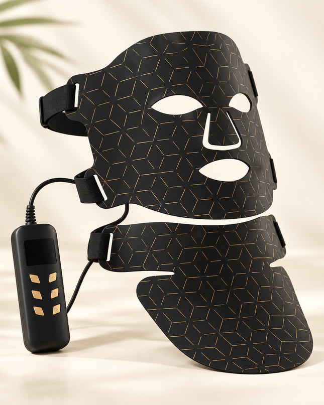 LumaRest — studio product view (face and neck set shown)